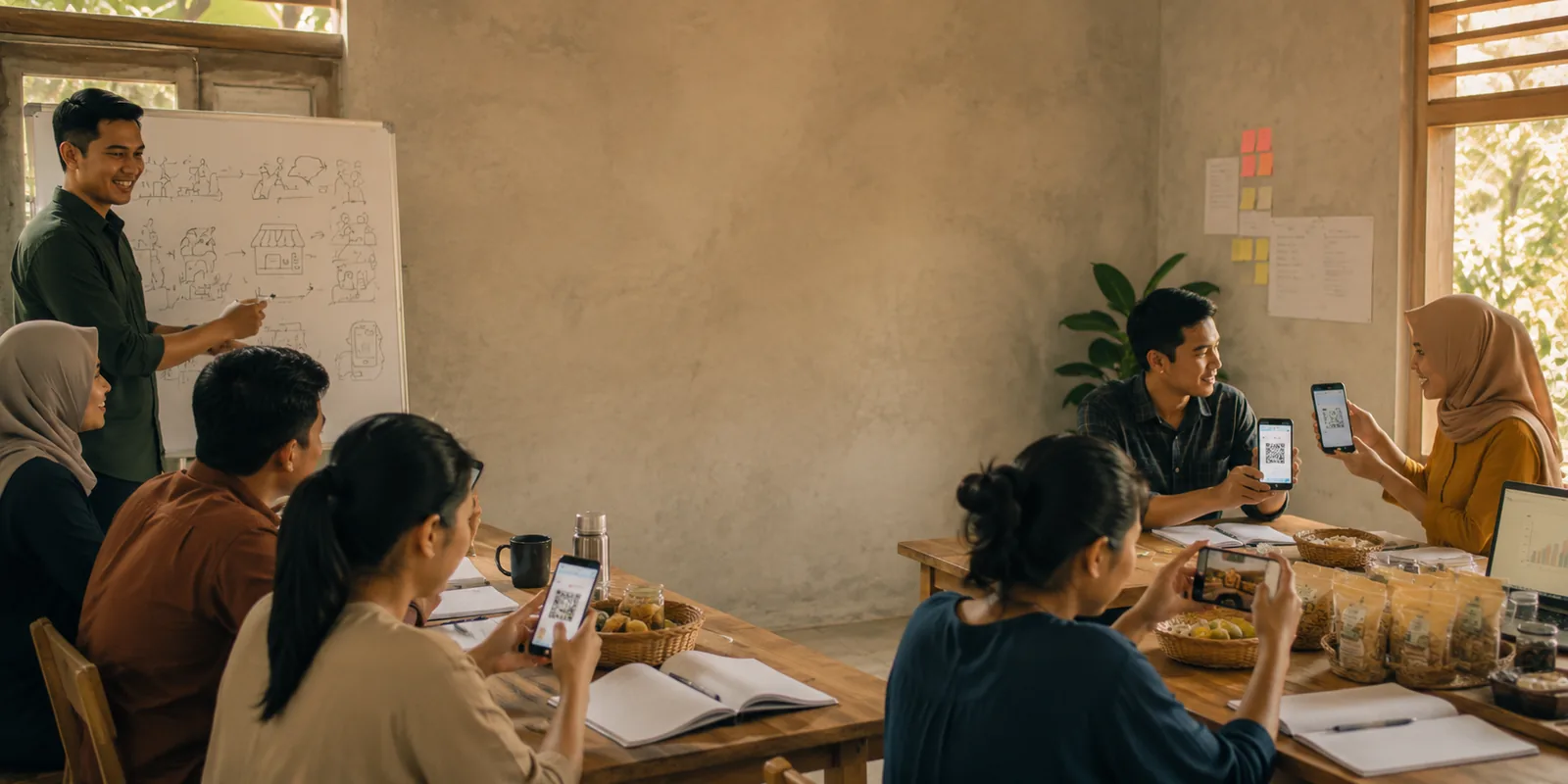 Entrepreneurship training session in Southeast Asia